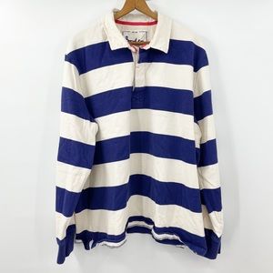 Boden Rugby Striped Shirt Mens XXL
